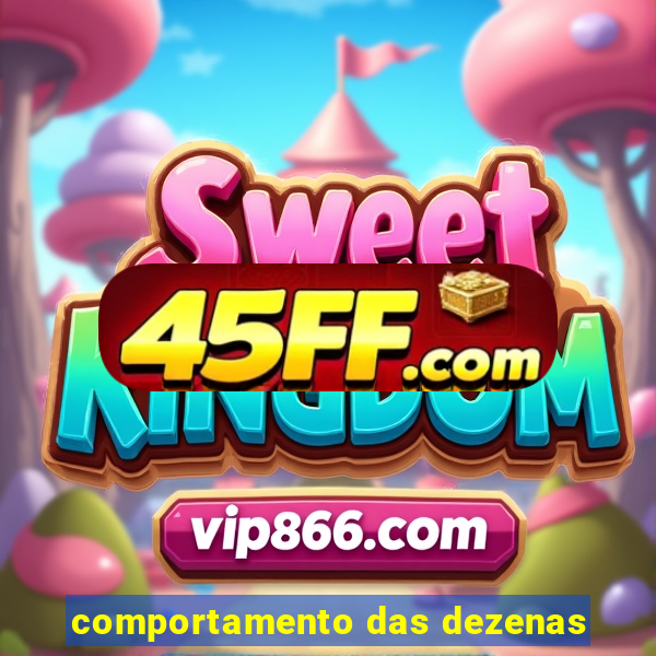 comportamento das dezenas